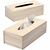 Objekten zum Dekorieren / objects for decorating Kosmetiktuch-Box, Größe 27x14x8 cm, Kaiserbaum, 1 Stck.