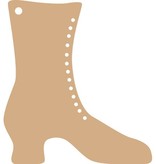 Objekten zum Dekorieren / objects for decorating Ankle boot Senhoras, 160 x 77 milímetros, MFD