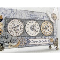 Troquelado y estampado en relieve plantilla: Relojes