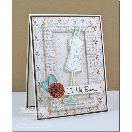 Die-namics Punching and embossing template: sewing accessories