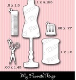 Die-namics Poinçonnage et gaufrage modèle: accessoires couture