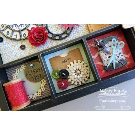 Die-namics Punching and embossing template: sewing accessories