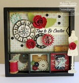 Die-namics Punching and embossing template: sewing accessories
