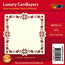 Luxury card layouts, 3 pieces