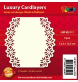 KARTEN und Zubehör / Cards layout di carta di lusso, 3 pezzi