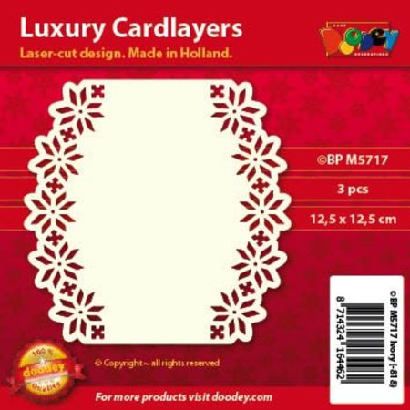KARTEN und Zubehör / Cards layout di carta di lusso, 3 pezzi
