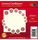KARTEN und Zubehör / Cards Luksus kort layouts, 3 stykker