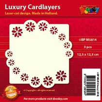Luxus Karten Layouts, 3 Stück