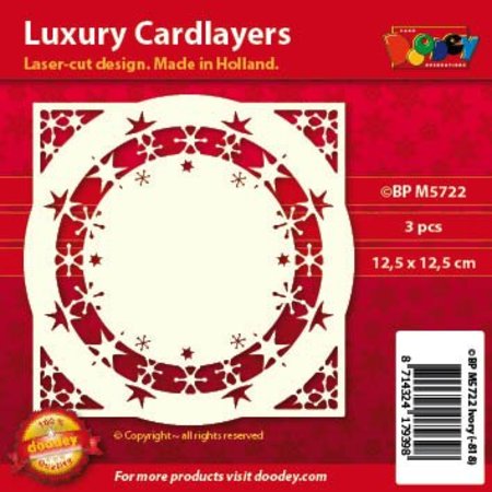 KARTEN und Zubehör / Cards Luxus Karten Layouts, 3 Stück