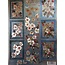 BILDER / PICTURES: Studio Light, Staf Wesenbeek, Willem Haenraets 3D Stanzbogen Metallic LOOK : Blumen