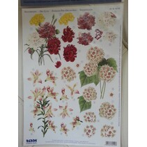 3D Die losse vellen: Rosen