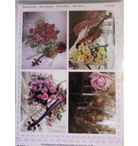 BILDER / PICTURES: Studio Light, Staf Wesenbeek, Willem Haenraets 3D Stanzbogen + 1 Hintergrundbogen: Brautsträuße