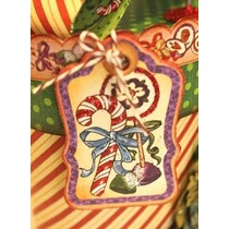 Nutcracker doces Chip Placas e etiquetas