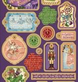 Graphic 45 Nutcracker Sweet Chip Boards & Stickers