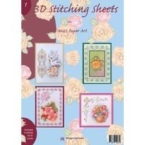 Buch mit 3D und Stitching Sheets Nr.1