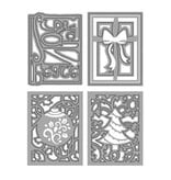 TONIC SET Tonic, ponsen en embossing stencils, Box + 4 Kerstmis frame!