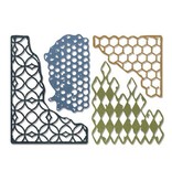 Sizzix Punching and embossing template: Tim Holtz - Thinlits