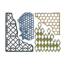 Bokse og preging mal: Tim Holtz - Thinlits