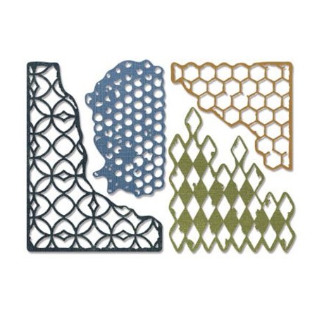 Sizzix Punching and embossing template: Tim Holtz - Thinlits