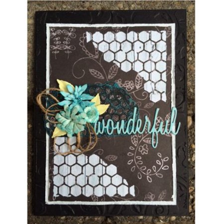 Sizzix Punching and embossing template: Tim Holtz - Thinlits