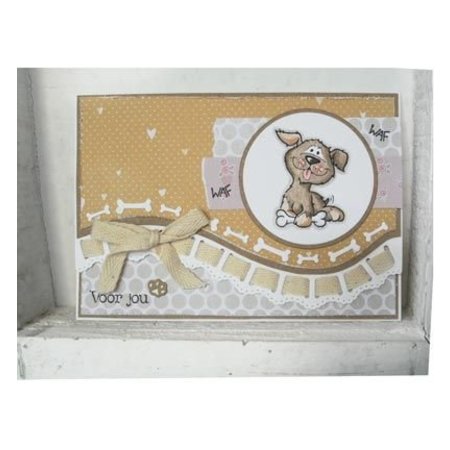 Marianne Design Stanz- und Prägeschablone:  Motive für Katz und Hund