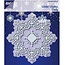 Joy!Crafts und JM Creation Punzonado y estampado en relieve plantillas: El invierno desea Doilie