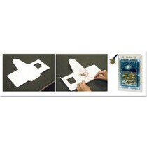 Led lampe + en LED-kortformatet A6 + konvolutt