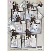 Set completo per 6 biglietti di condoglianze