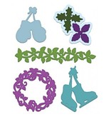 Heartfelt Creations aus USA Ajuste: la perforación de la plantilla y el sello