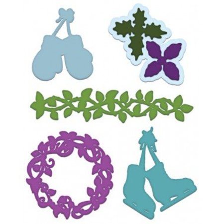 Heartfelt Creations aus USA Ajuste: la perforación de la plantilla y el sello