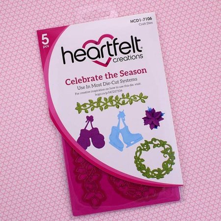 Heartfelt Creations aus USA Set: Stanzschablone und Stempel