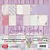 DESIGNER BLÖCKE  / DESIGNER PAPER Designer Block, 30,5 x 30,5 centímetros, "Lavender Garden"