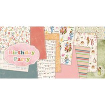 Designerblock, 30,5 x 30,5cm, "Birthday Party"