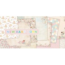 Designerblock, 30,5 x 30,5cm, "New Baby Born"