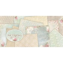 Designer Block, 30,5 x 30,5 cm, "Wedding Garden"