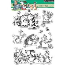 Transparant stempel: Critter Fun