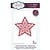 Creative Expressions Troquelado y estampado en relieve plantilla: estrella de filigrana