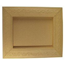 Schadowbox, Instelling: Ornament, rechthoekig, 31,5x37,5x2,5 cm