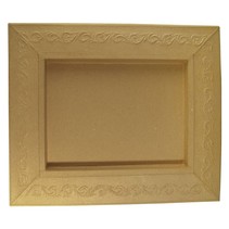 Schadowbox, Cadre: Ornement, rectangulaire, 31,5x37,5x2,5 cm