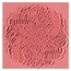 BASTELZUBEHÖR / CRAFT ACCESSORIES esteira textura, Music, 90 x 90 mm, 1 peça