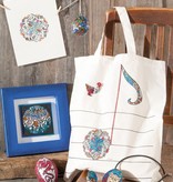 BASTELZUBEHÖR / CRAFT ACCESSORIES Texturmatte, Music, 90 x 90 mm, 1 Stück