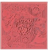 BASTELZUBEHÖR / CRAFT ACCESSORIES esteira textura, África, 90 x 90 mm, 1 peça