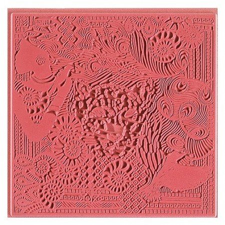 BASTELZUBEHÖR / CRAFT ACCESSORIES esteira textura, África, 90 x 90 mm, 1 peça