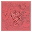 BASTELZUBEHÖR / CRAFT ACCESSORIES esteira textura, África, 90 x 90 mm, 1 peça