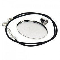 Collier con transversal ovalada, Schmuckband