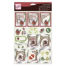 Exclusive 3D Die cut sheets with silver effect, Snowflurry Adventures