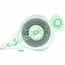 BASTELZUBEHÖR / CRAFT ACCESSORIES Glue Roller with adhesive dots, NOT permanent, refill