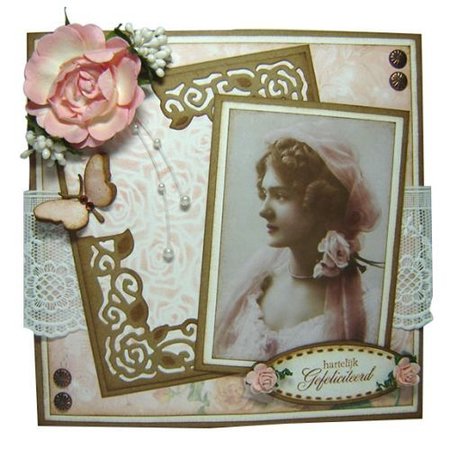 Joy!Crafts und JM Creation Joy Crafts, stempling og prægning stencil