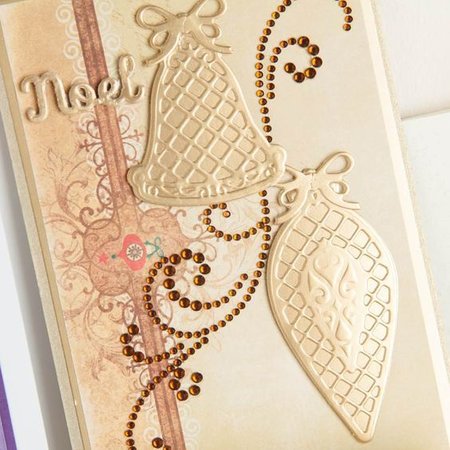 Spellbinders und Rayher Stanz- und Prägeschablone, Weihnachtsmotive