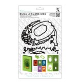 X-Cut / Docrafts Cutting and embossing stencil for a Shadow Box Card, Forest
